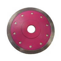 Blade de scie à disque de coupe de diamant de turbo à mailles 125 mm